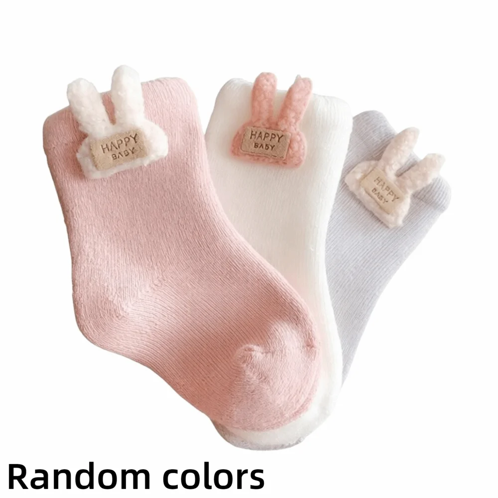 Thickened Cotton Terry Baby Socks – Warm Infant Socks