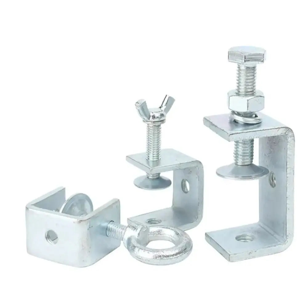 U Clamp Galvanized Carbon Steel C-Type Clip | 20–130mm