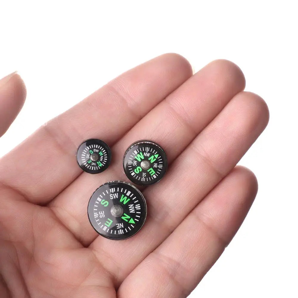 10-Pack Mini Navigation Compasses – Camping & Hiking Tool