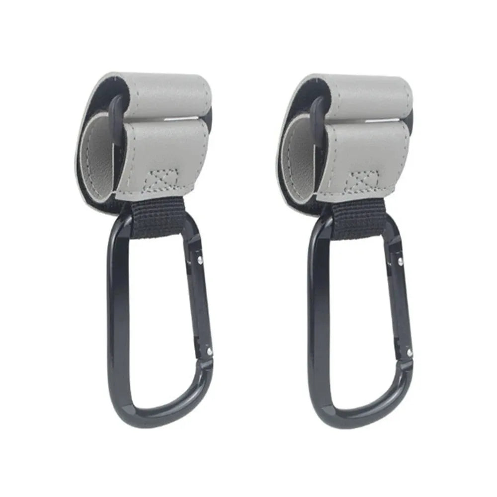 Universal Stroller Hooks for Diaper Bags, Prams & Baby Gear