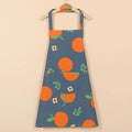 Floral Pure Cotton Kitchen Apron – Soft, Breathable Adult Bib
