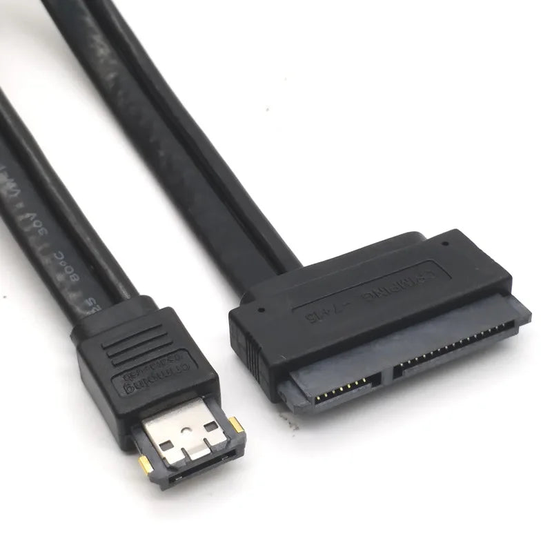 OULLX eSATA USB Combo to 22-Pin SATA Cable Adapter for 2.5" HDD