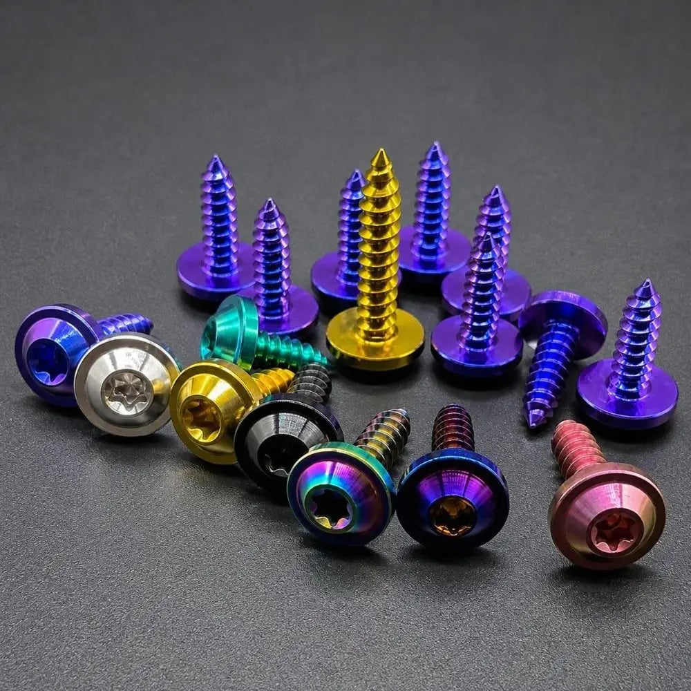 GR5 Titanium Self-Tapping Screw M4 M5 Torx Drive Trim Panel