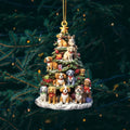 Acrylic Book Christmas Ornament – Book Lover Holiday Gift