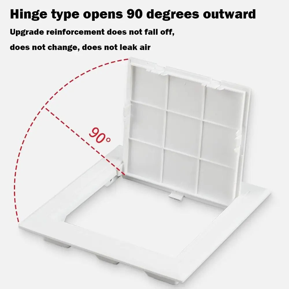 White Hinged Access Panel – ABS Plastic Wall & Ceiling Hatch