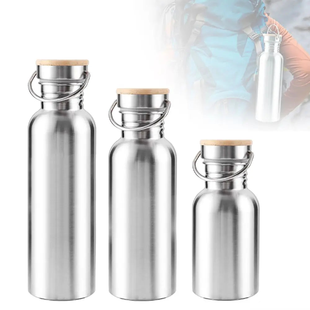 Stainless Steel Sports Water Bottle – Flask 350–750ml