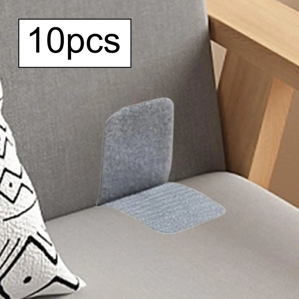 Hook & Loop Adhesive Tape Strips for Cushions, Curtains & Duvets