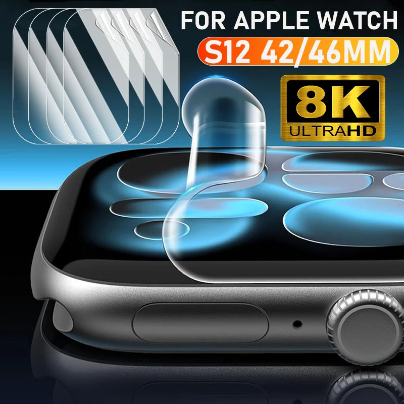 Apple Watch Series 12 42/46mm Hydrogel Screen Protector