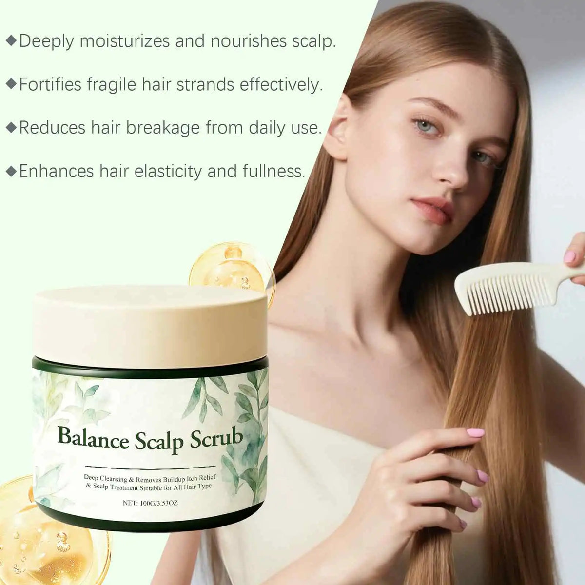 Scalp Scrub – Deep Cleanse, Dandruff & Oil Control 100g
