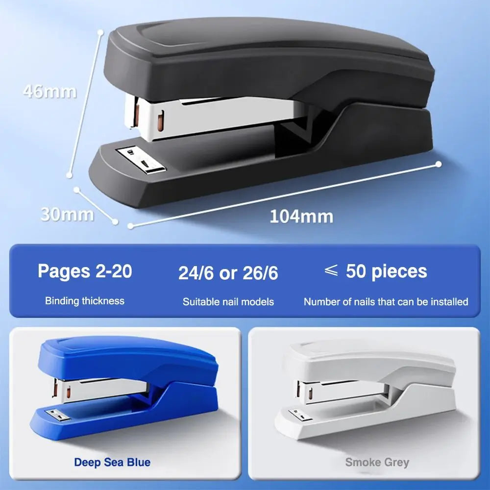 Mini Portable 24/6 Stapler – Effortless Bookbinding & Office