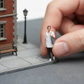 Hand-Painted Female Miniature Resin Figure | Diorama Decor