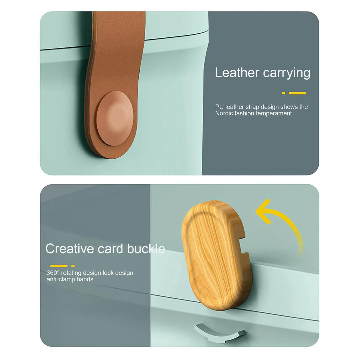 Double-Layer First Aid Storage Box – Waterproof Organizer