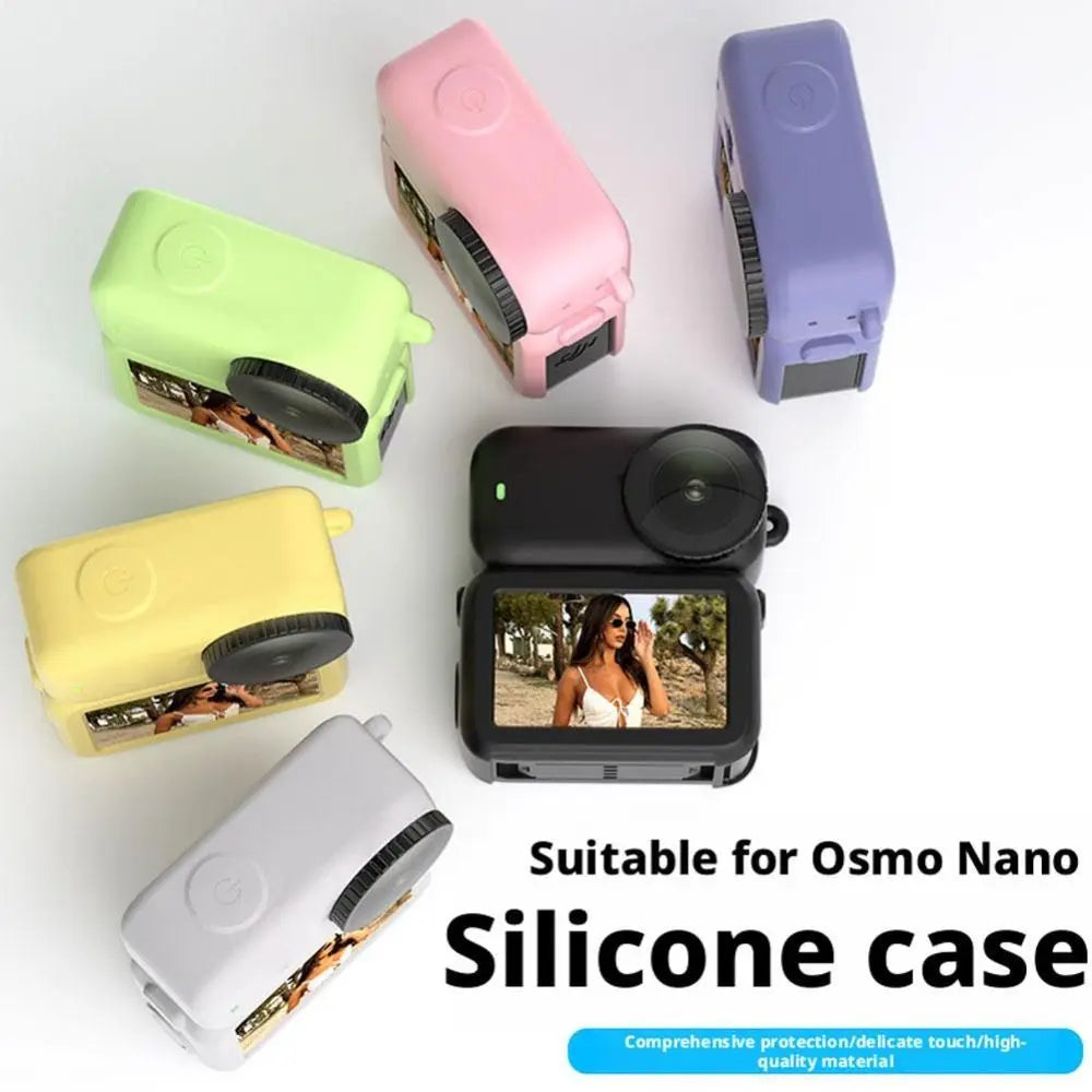3-Piece Silicone Case & Lens Cap Set for DJI Osmo Nano