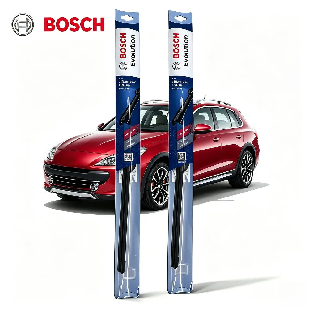Bosch Evolution Wiper Blades 14–26 Inch – Quiet & Clear Vision