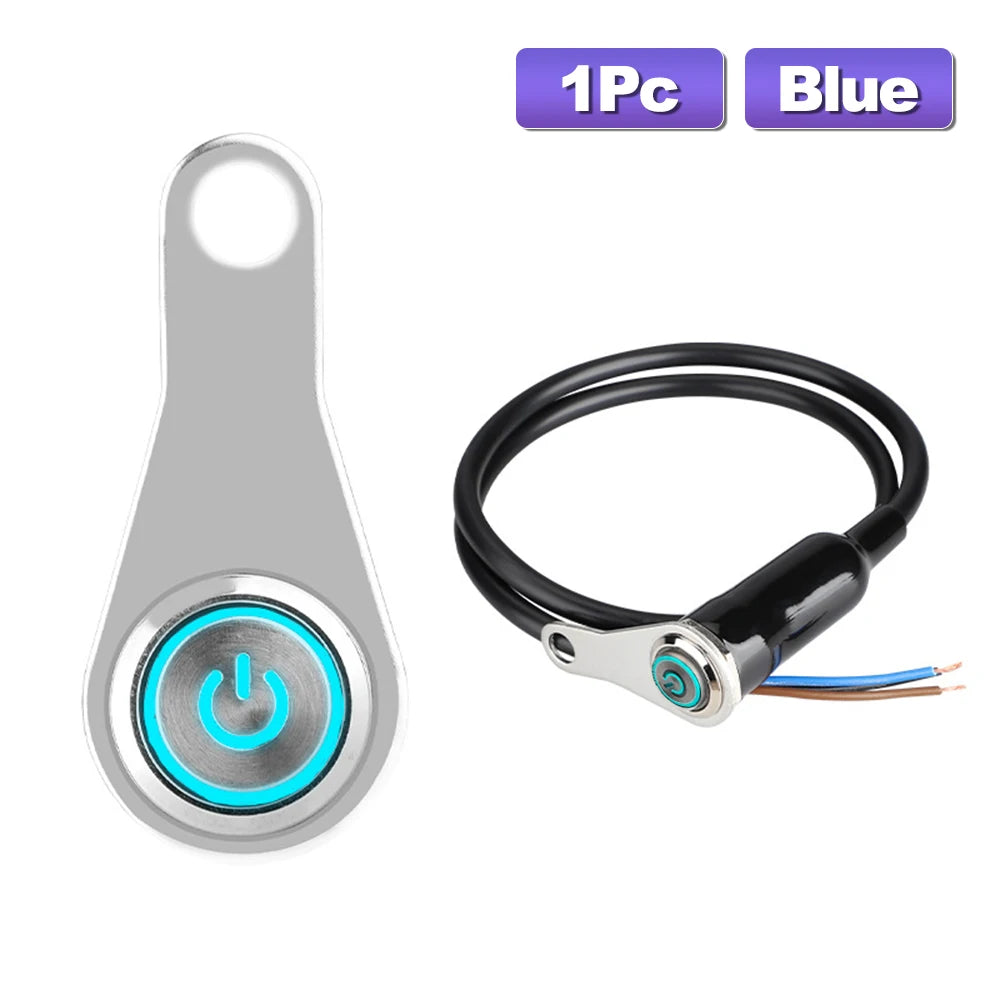DC 12V Toggle Switch with Cable for Motorcycle & Car Lights