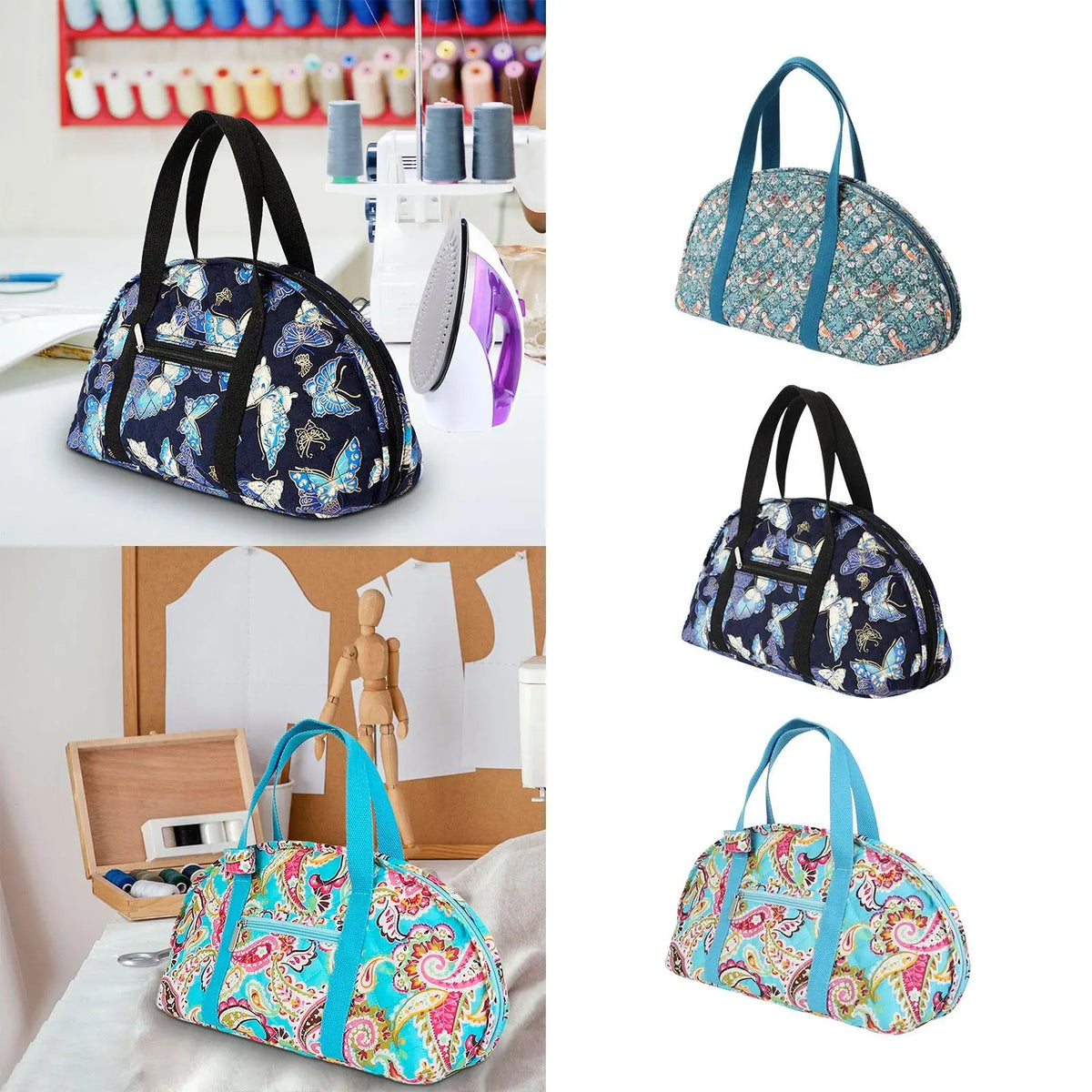 Kesoto Large Knitting Bag – Yarn Tote & Crochet Organizer