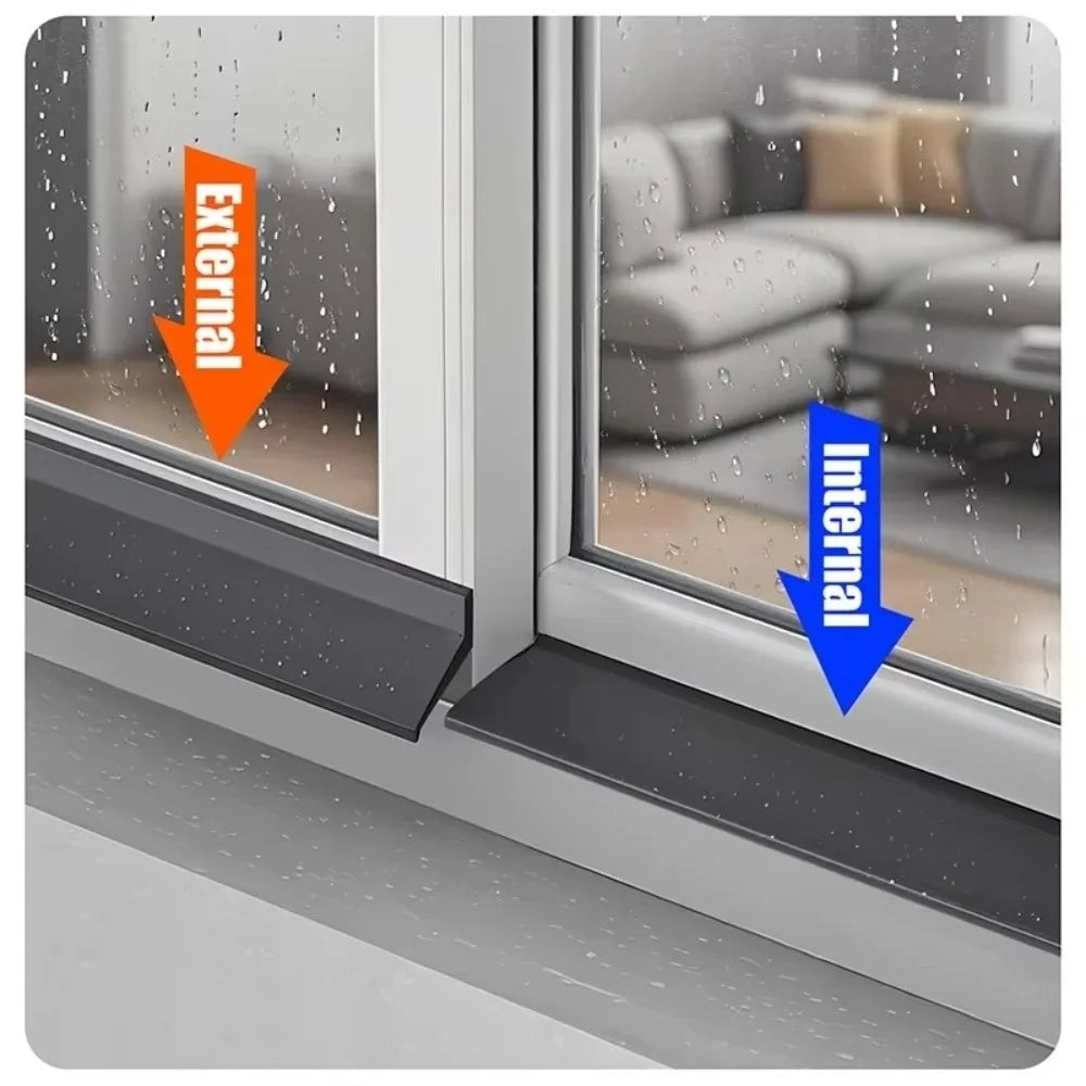 Rubber Window Waterproof Sealing Strip | Water Blocking Bar
