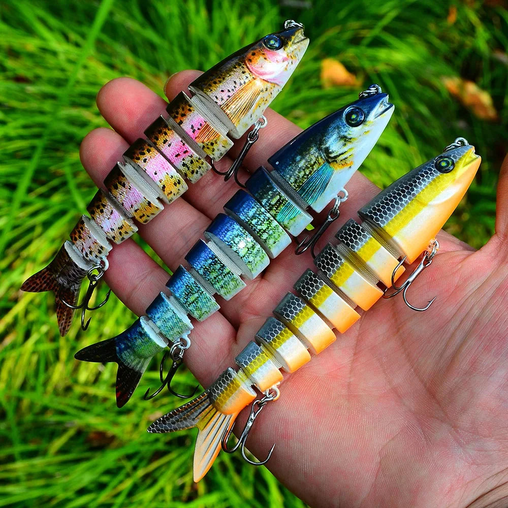 13.5cm Sinking Swimbait Crankbait Wobbler Fishing Lure Set