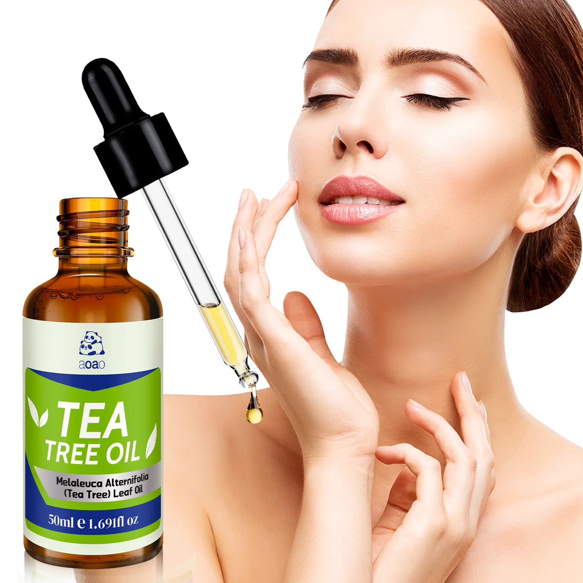 Natural Tea Tree Body Oil – Alcohol-Free Moisturizing Skin Oil