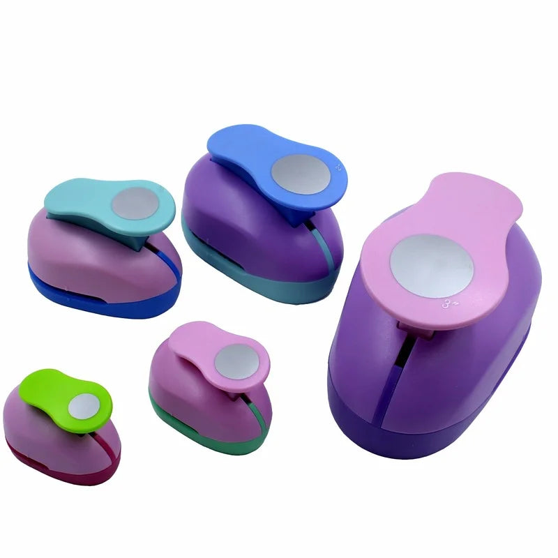Round Hole Punch Paper Cutter – 9mm, 16mm & 25mm Circles