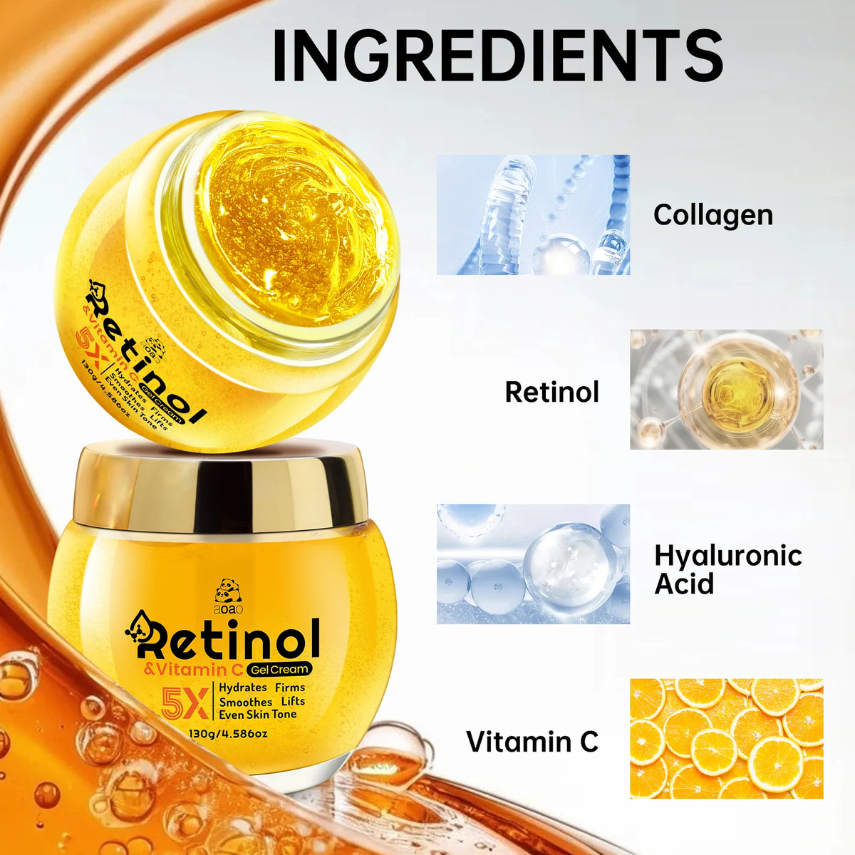 No-Rinse Collagen & Retinol Jelly Gel Mask – Deep Moisturizer