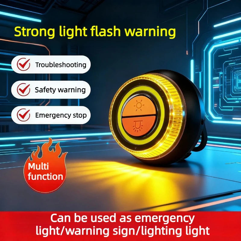 Magnetic LED Emergency Flashing Warning Light for Vehicles
