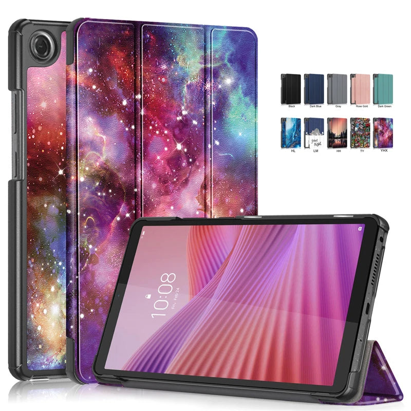 Lenovo Tab One 8.7 & Tab K9 Smart Leather Folio Case