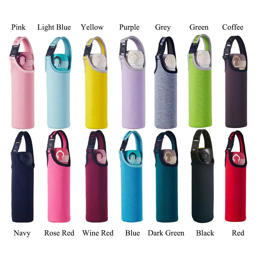 Neoprene Water Bottle Sleeve Insulated Carrier Bag | 450–600ml