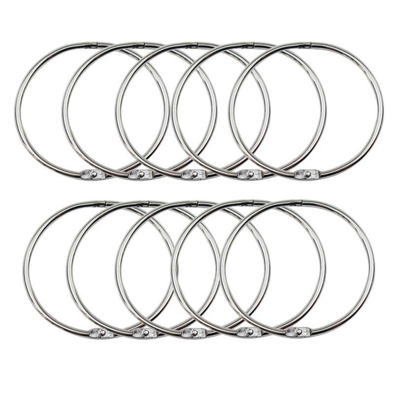 Metal Embroidery Thread Winder Rings – Bobbin Organizer Set