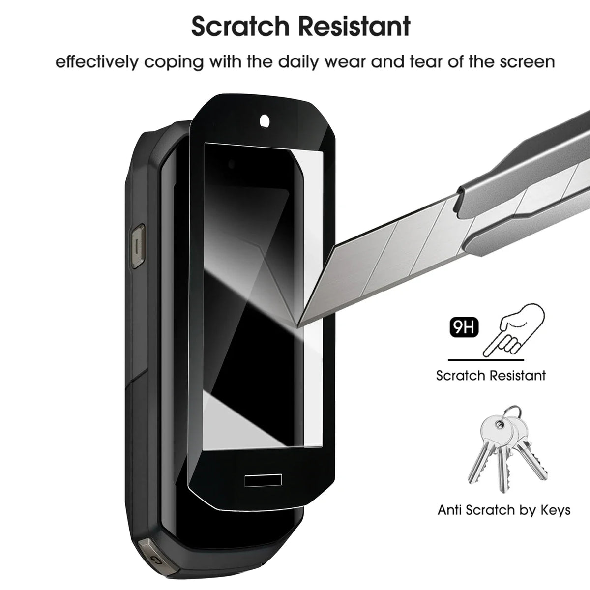 Garmin Edge 1050 Tempered Glass Screen Protector 3D Curved