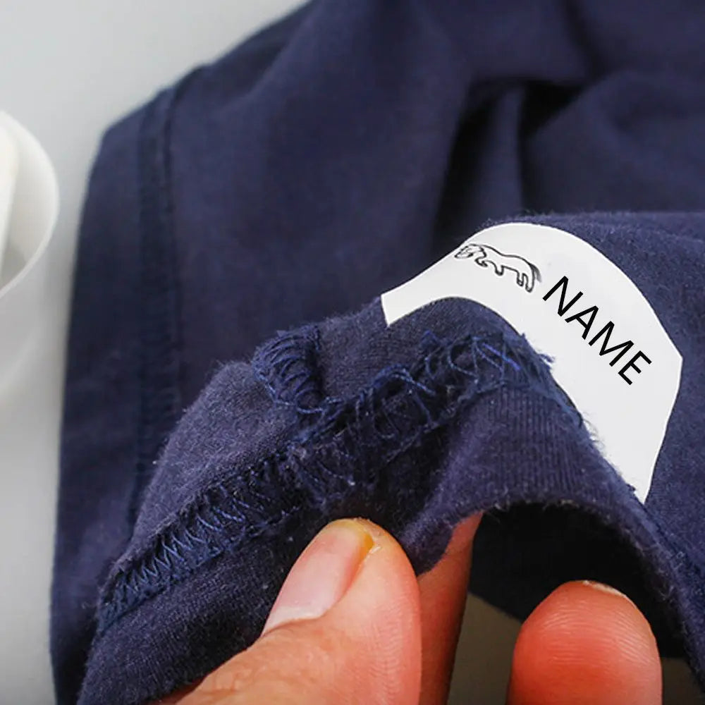 Washable Blank Garment Label Tape – Kids Clothing Name Tags