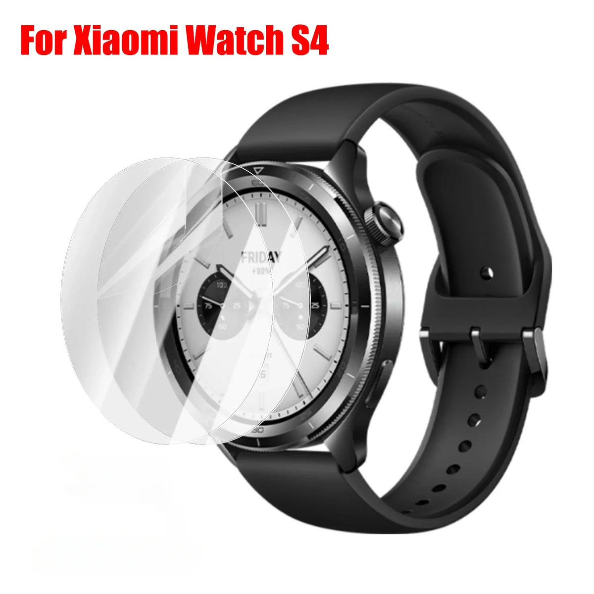 Xiaomi Watch S4 Hydrogel Screen Protector – TPU 2-Pack