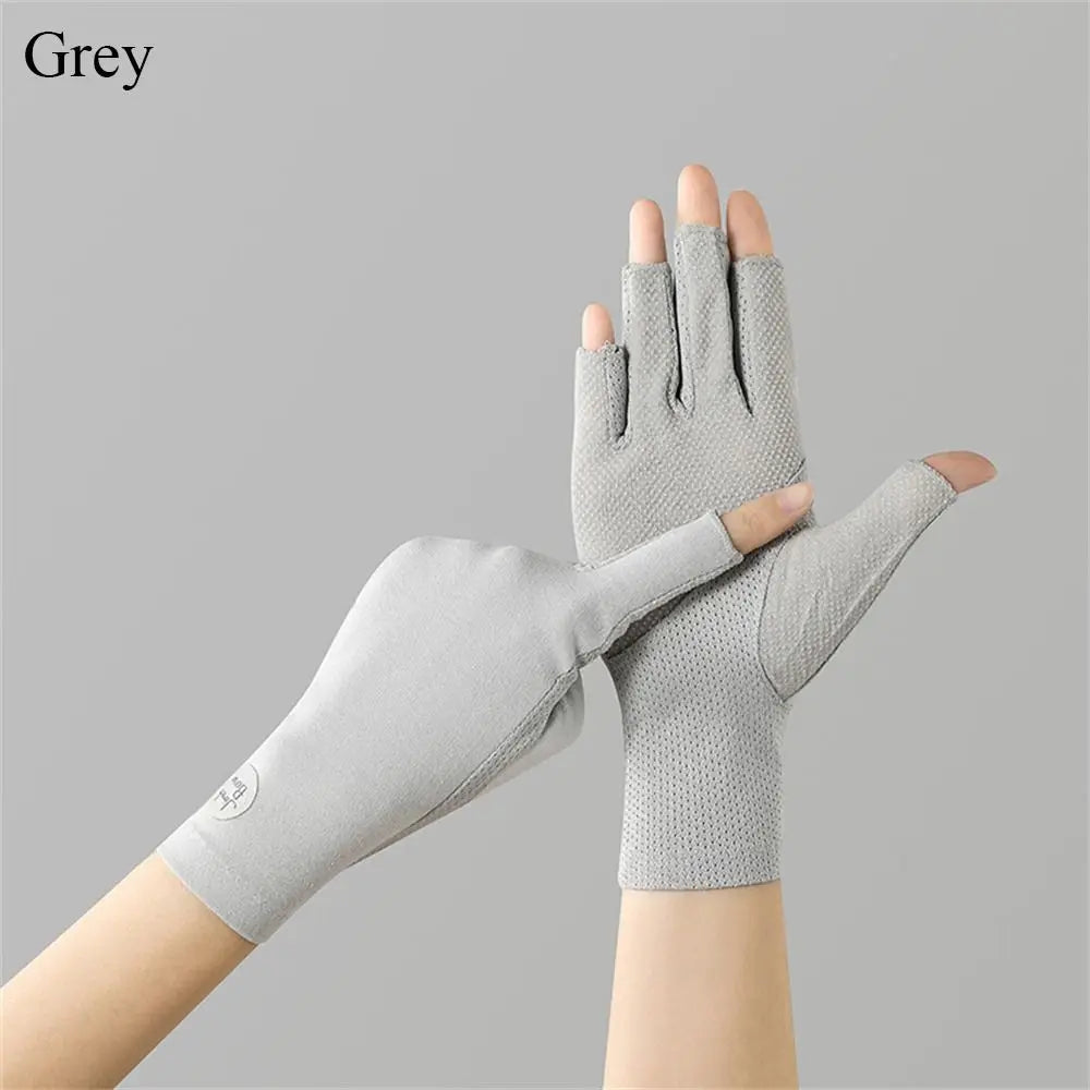 UV Sun Protection Gloves – Touchscreen & Slip-Resistant Fit