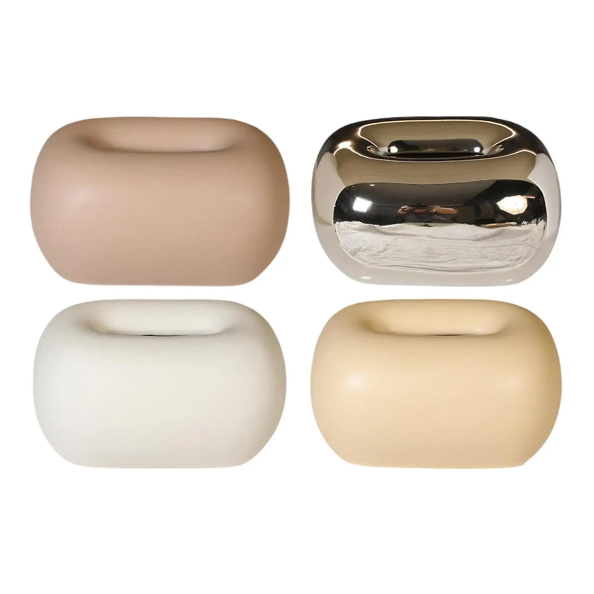 Nordic Ceramic Tissue Box – Minimalist Porcelain Tissue Holder