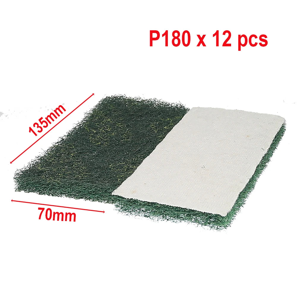 Hand Sanding Pad 70×135mm Hook & Loop Polishing Block Set