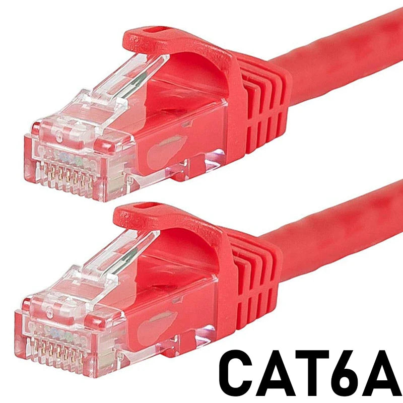 CAT6A Ethernet Patch Cable 10/20/30cm – 10Gbps 500MHz RJ45
