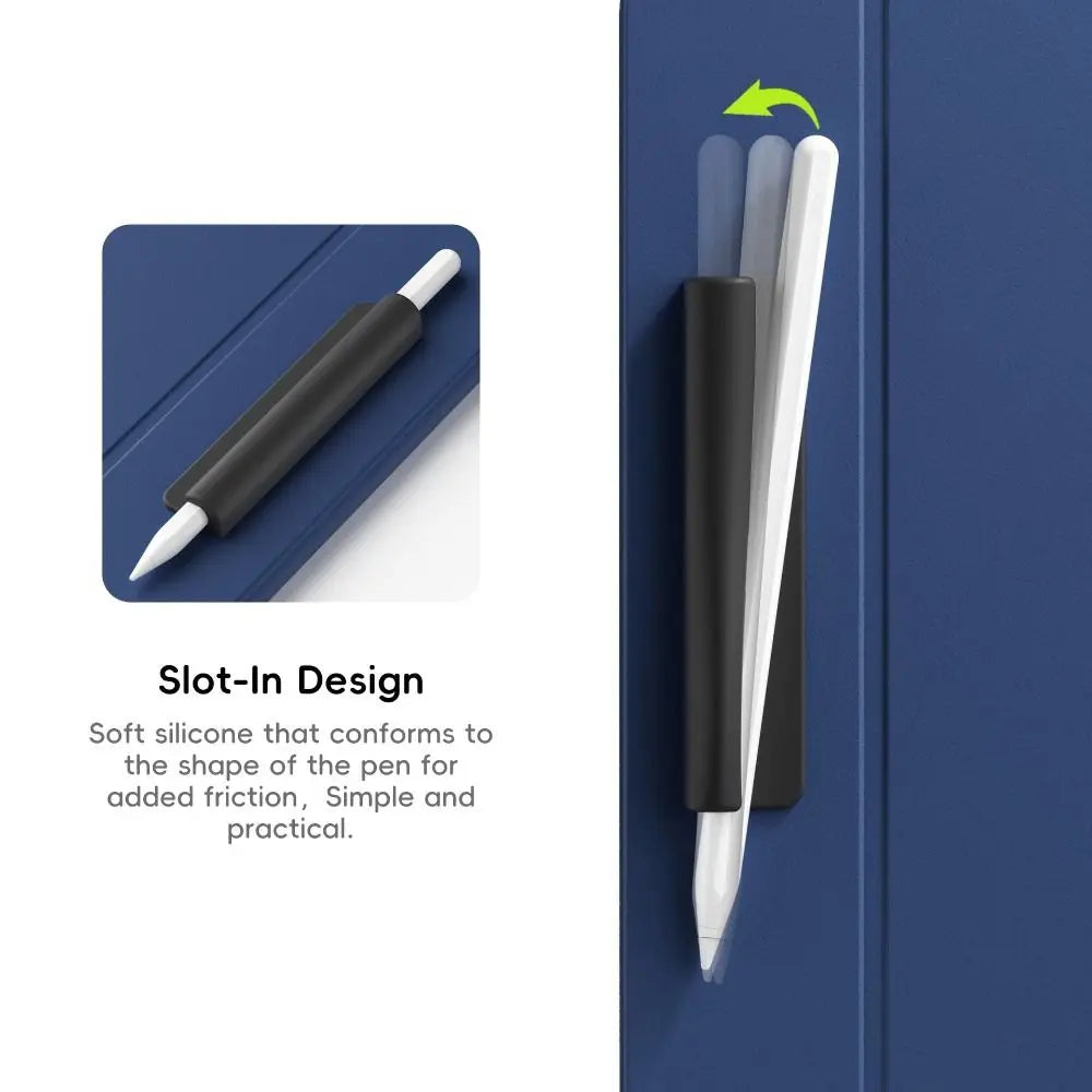 Silicone Pencil Holder Self-Adhesive Sleeve for Apple Pencil