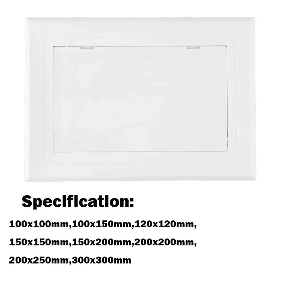 White Hinged Access Panel – ABS Plastic Wall & Ceiling Hatch