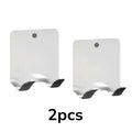 2-Pack Stainless Steel Razor Holder & Bathroom Shaving Organizer