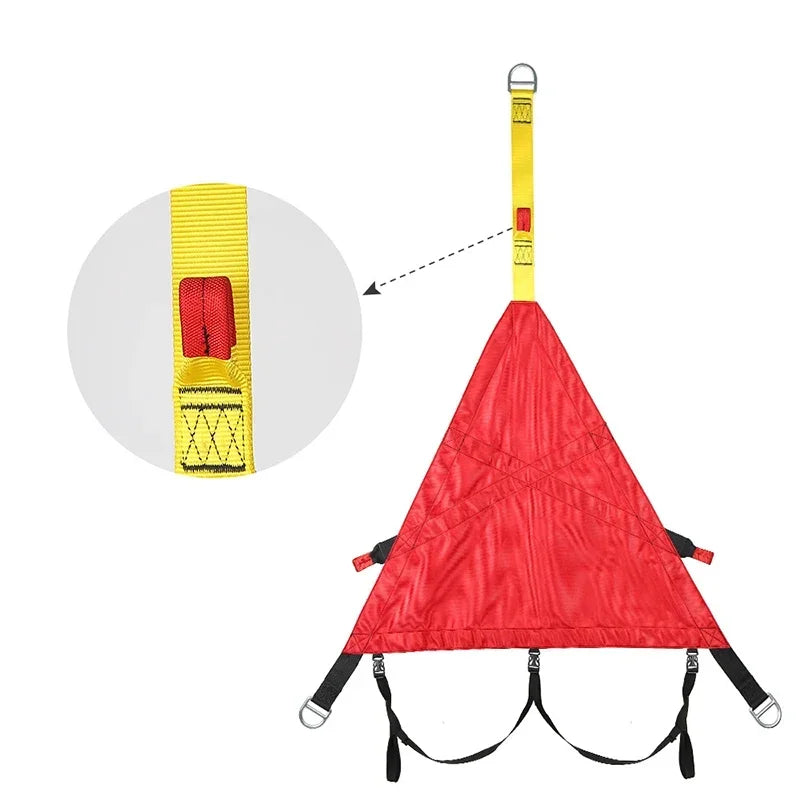 Triangular Safety Climbing Belt – Fire & Rescue Harness Kit