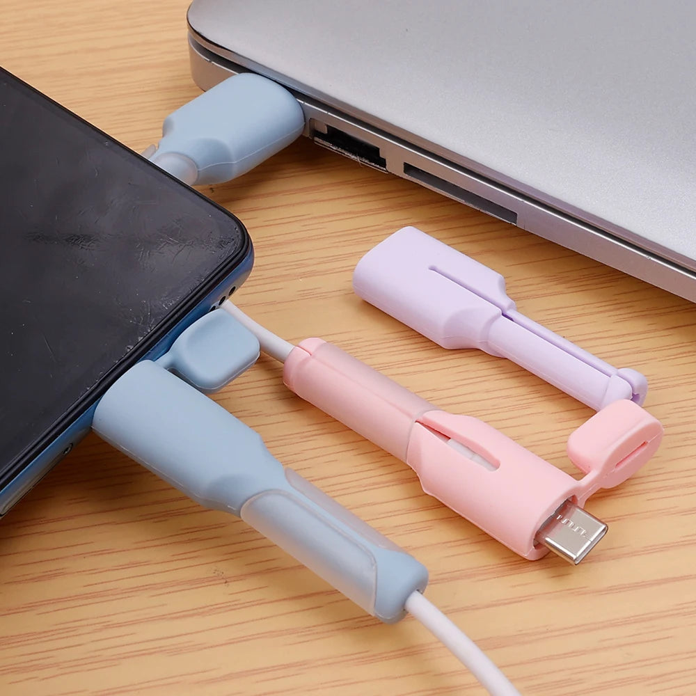 Silicone Cable Protector Sleeve – USB Type-C & Android