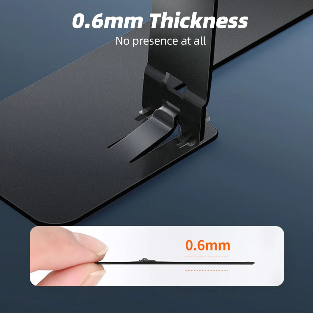 FONKEN Ultra-Thin Foldable Phone Holder Invisible Desk Stand
