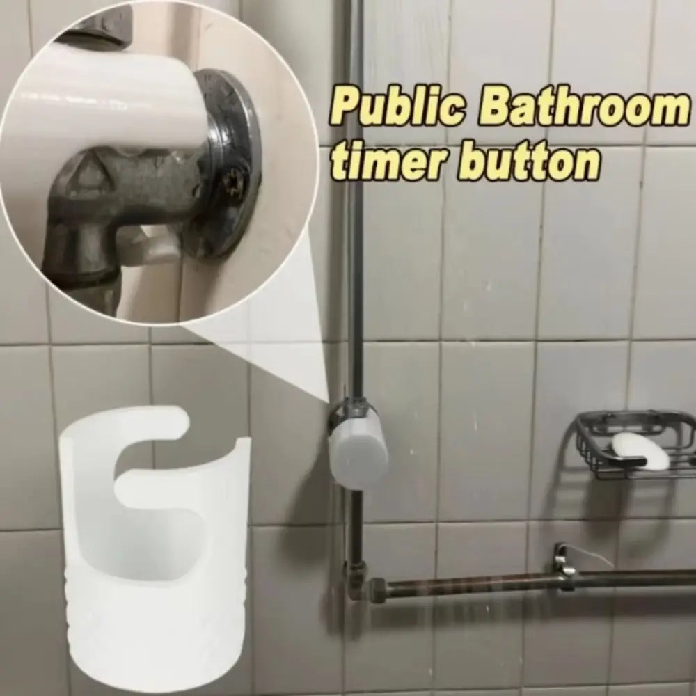 PLA Waterproof Shower Push Button Lock Holder | 3D Printed