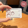 Bling Glitter Camera Lens Protector for iPhone 11–17 Pro Max