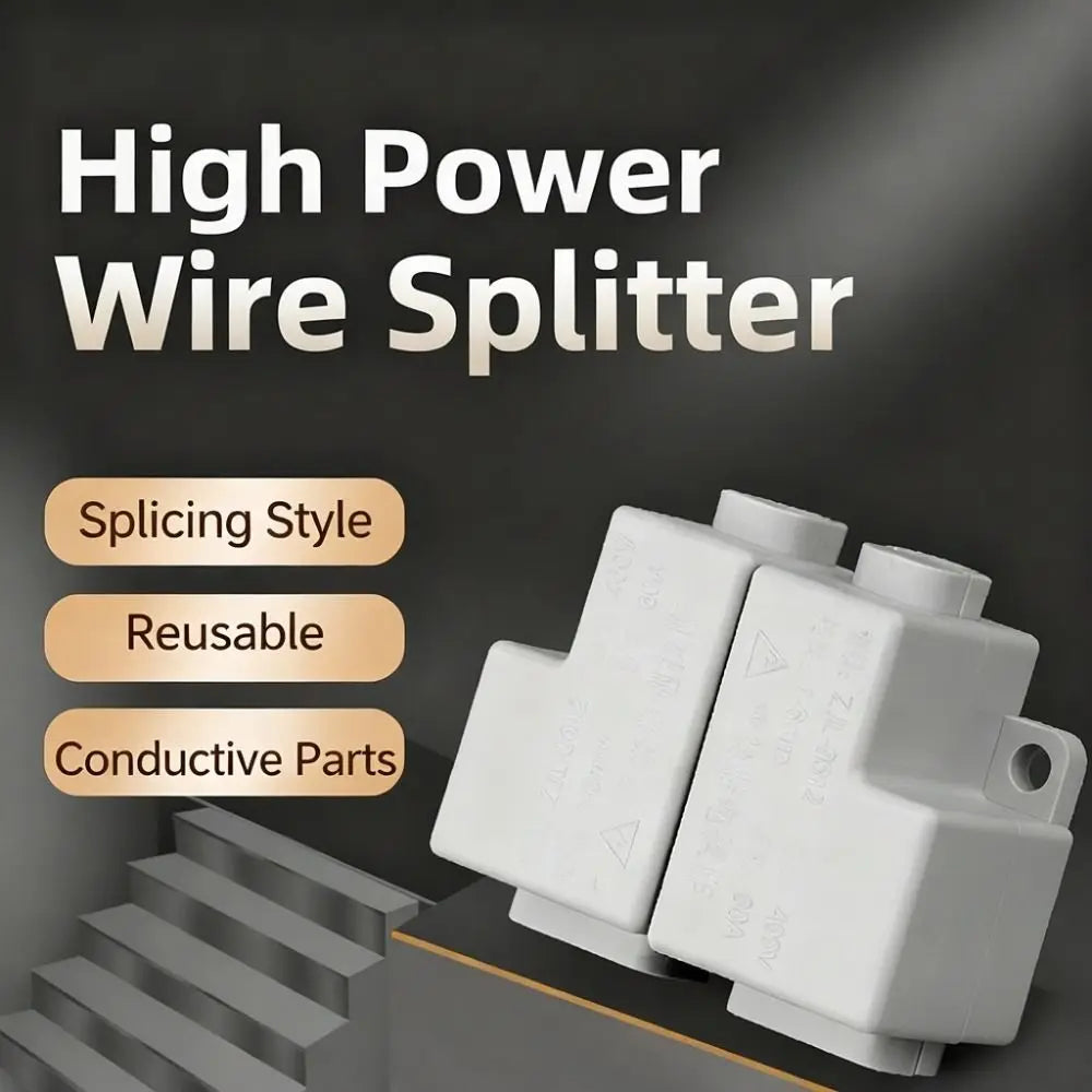 Brass Wire Connector Splitter 1–6mm² Quick Terminal Block 60A