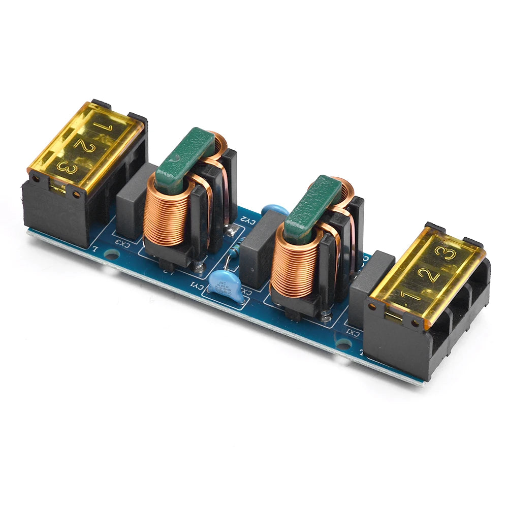 6A & 25A EMI Power Supply Filter – Two-Stage Low-Pass Module