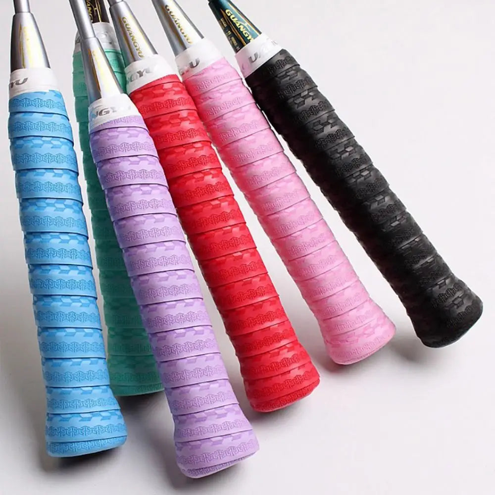 Badminton Racket Overgrip – Anti-Slip Sweat-Absorbing PU Wrap
