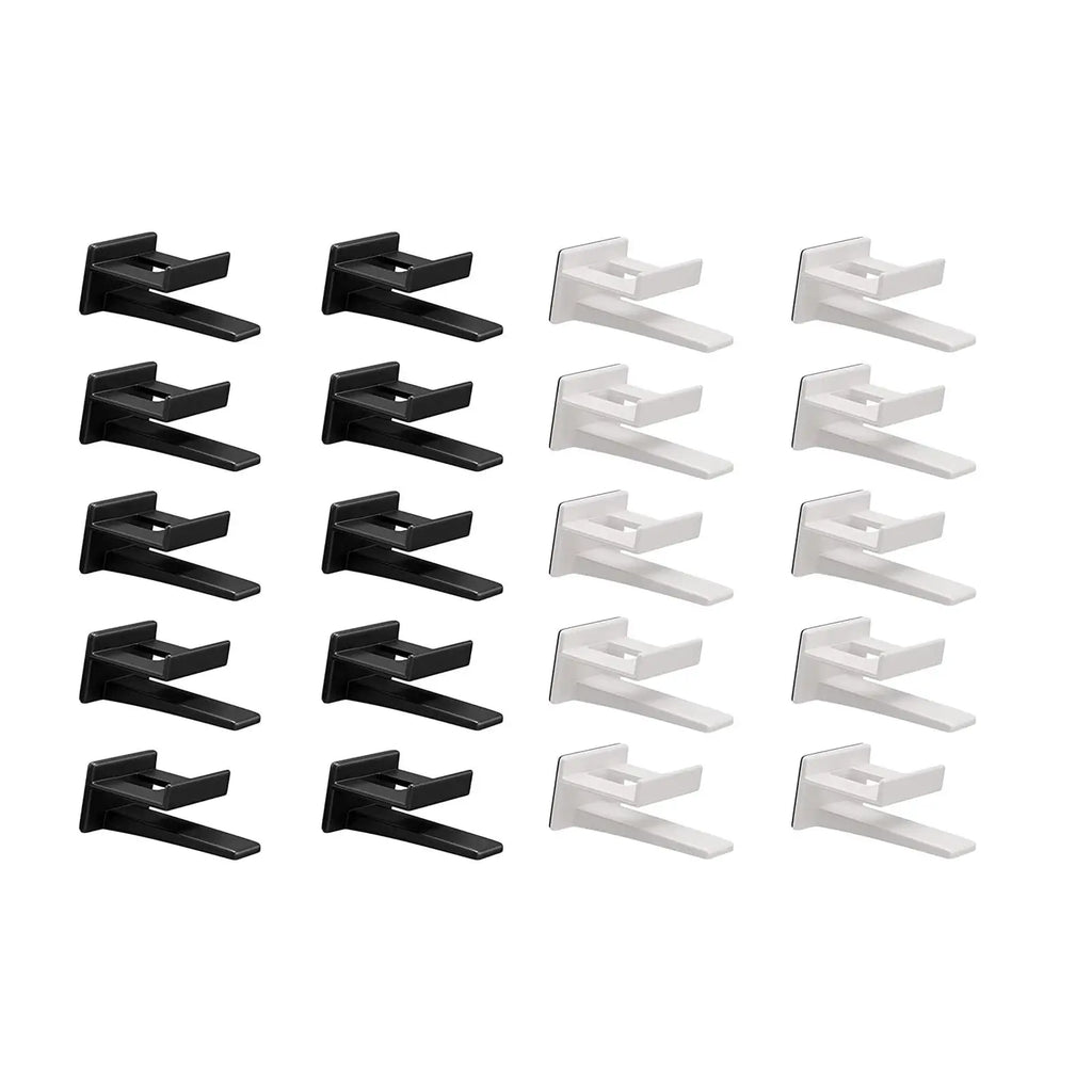 10-Piece Wall Hat Hooks – Hat Rack & Hanger Display Set