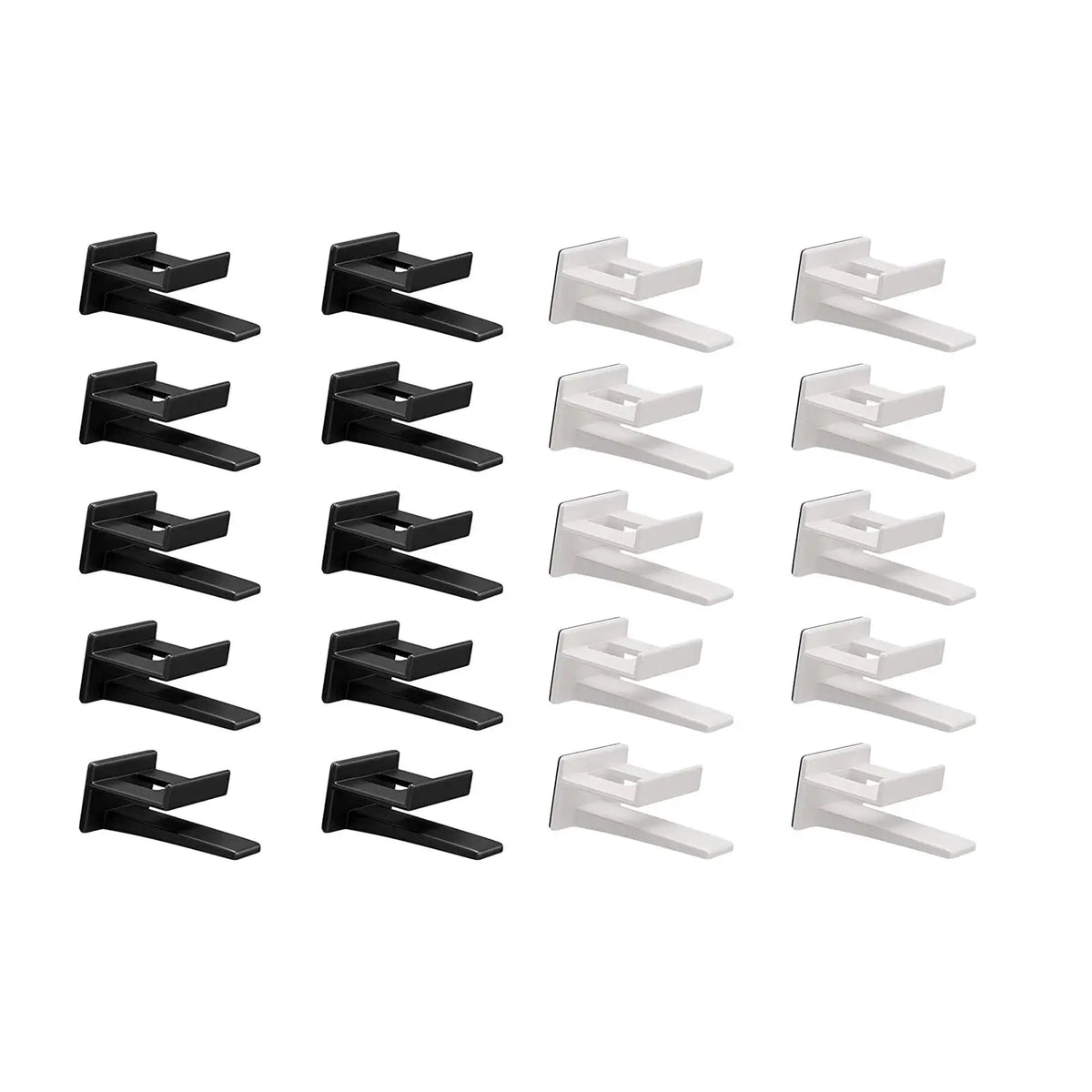 10-Piece Wall Hat Hooks – Hat Rack & Hanger Display Set