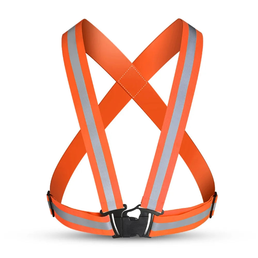 High Visibility Reflective Safety Vest Straps – Multicolor